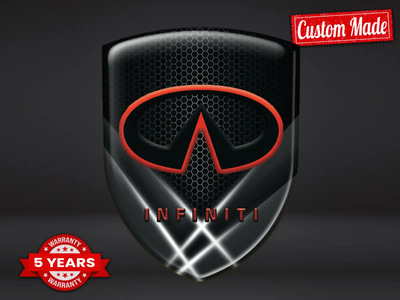 Infiniti Pegatinas Logo Impresas Pro Máximo Estilo Resistente